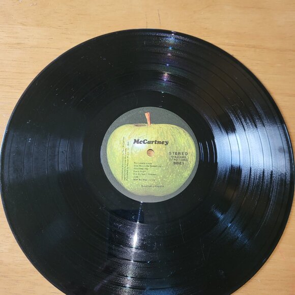 PAUL MCCARTNEY Mccartney LP Vinyl 1970 Apple Records STAO 3363 LP5 - Picture 9 of 10